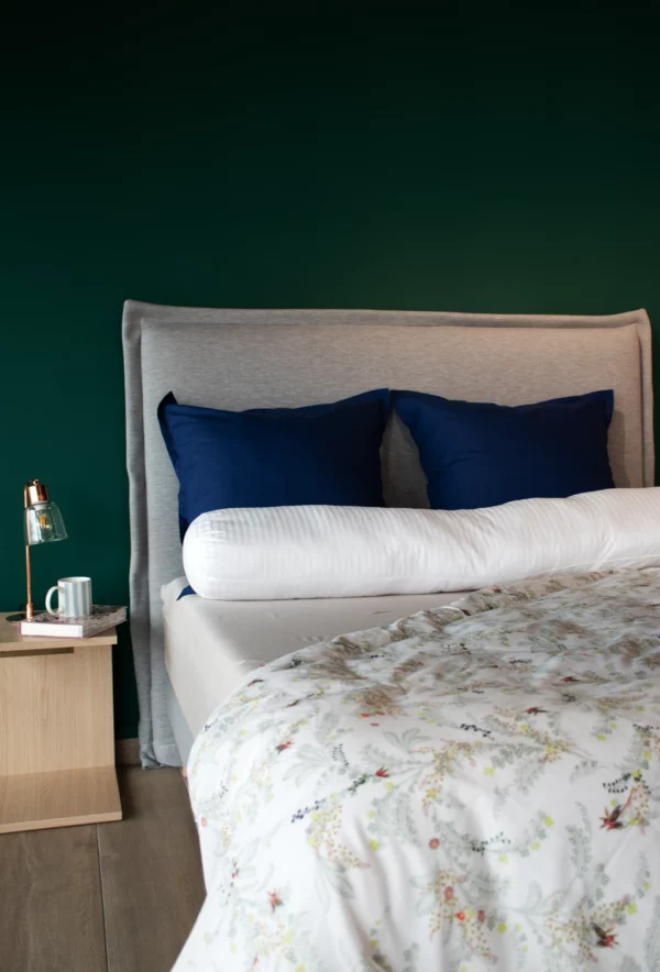 Traversin Taiga, soutien ergonomique et confort moelleux pour un sommeil optimal.